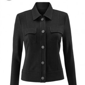 Cabi Ava black stretch jacket